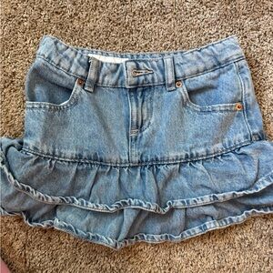 Zara Denim Skirt Size 8/9 (fits more like a 7)